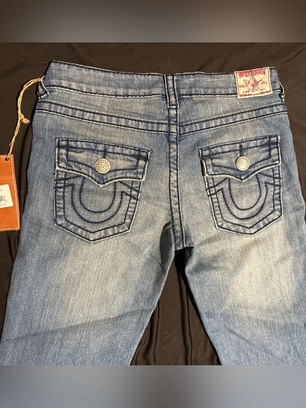 New Men’s True Religion Geno Relaxed Denim Italian Jeans Size 29